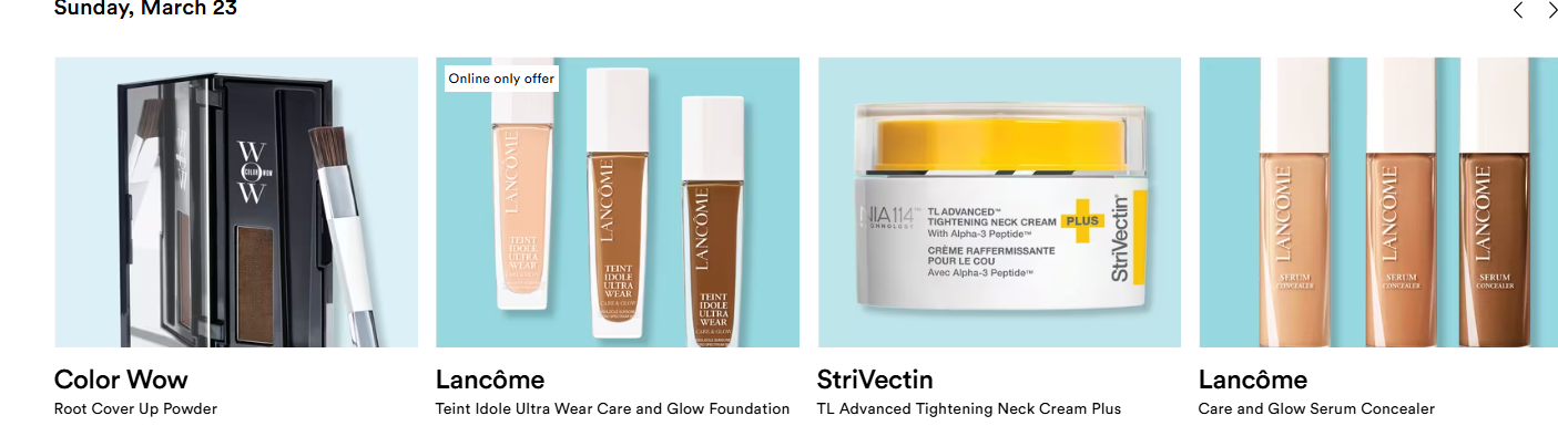 每日不同產品5折Ulta Beauty21天美容盛典 收Estee Lauder, Lancome, MAC, Fenty Beauty, Armani, Clarins, NARS等