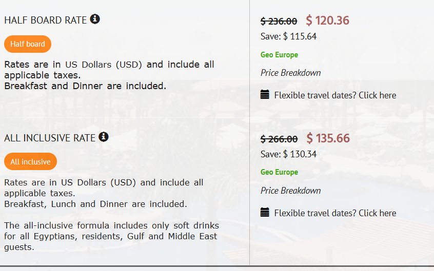 Up to 50% off Tropitel Sahl Hasheesh Resort @Tropitel Hotels & Resorts from $120.36/nightUp to 50% off Tropitel Sahl Hasheesh Resort @Tropitel Hotels & Resorts