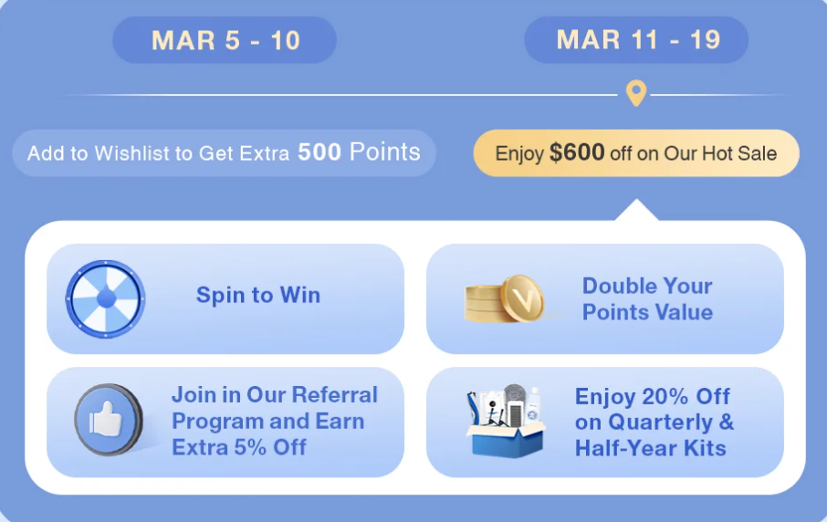 Up to AU$600 off 27th Anniversary Sale @ ECOVACS AU