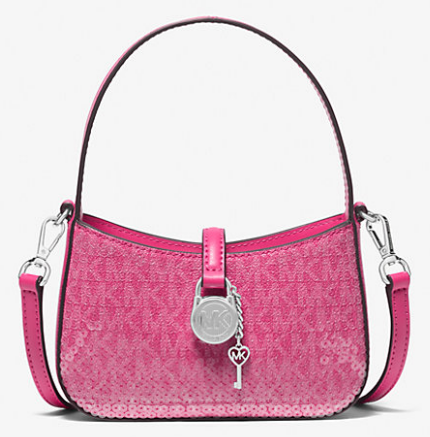 Michael Kors Lyra 超小号签名徽标斜挎包,3色 @ Michael Kors,1.8折优惠 $69 (原价$398) 免邮Michael Kors Lyra 超小号签名徽标斜挎包,3色 @ Michael Kors,1.8折优惠