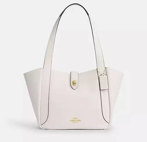 $219 (原价 $450) + 免邮Coach Outlet官网 Coach Hadley Turnlock 托特包4.9折特惠 多色可选 