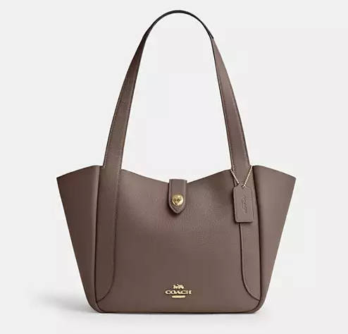 $219 (原价 $450) + 免邮Coach Outlet官网 Coach Hadley Turnlock 托特包4.9折特惠 多色可选 