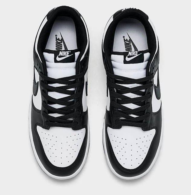 $90 (原價 $115) + 免運費Finish Line官網 Nike Dunk Low Retro 男士複古熊貓板鞋7.8折特惠 