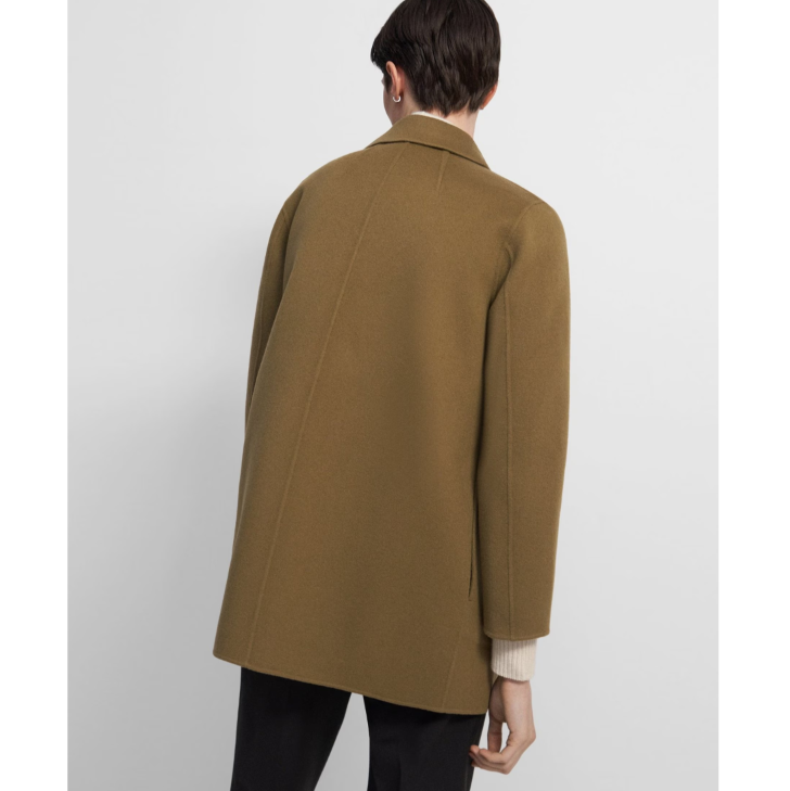 Theory Clairene 双面羊毛羊绒短款大衣4折特惠 2色可选  £210 (原价 £525) + 免邮Theory Clairene 双面羊毛羊绒短款大衣4折特惠 2色可选