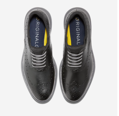 $119.95 (原价 $205) + 免邮Cole Haan ØriginalGrand Ultra Wingtip 男士牛津鞋5.9折热卖 