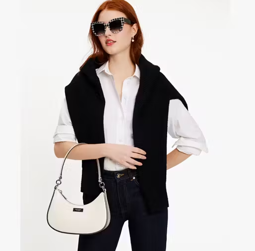 $238 (Was $298) + Free Shipping 20% Off Kate Spade Sam Icon Shiny Small Convertible Crossbody