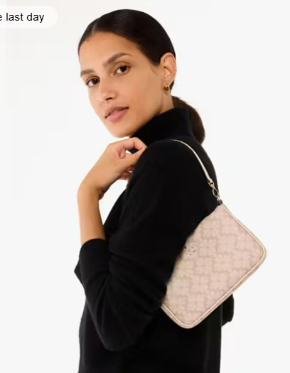 2.6折Kate Spade Outlet - Spade经典老花麻将包仅需$49免邮