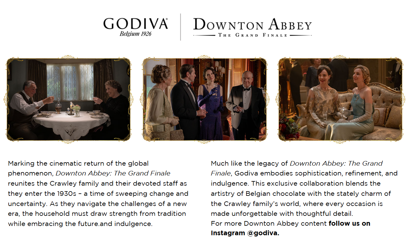 Celebrate the Premier of Downtown Abbey with a Free Gift with Purchase! @ Godiva Celebrate the Premier of Downtown Abbey with a Free Gift with Purchase! @ Godiva