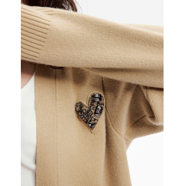 MO&Co. 女士含羊绒针织开衫7.2折特惠 2色可选 $269 (原价 $375) MO&Co. 女士含羊绒针织开衫7.2折特惠 2色可选