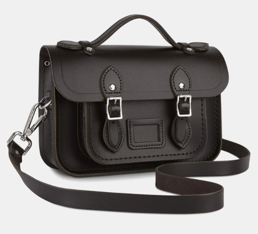 $161（原价$230）Cambridge Satchel官网The Mini 迷离剑桥包，红色深棕色和紫红色，7折