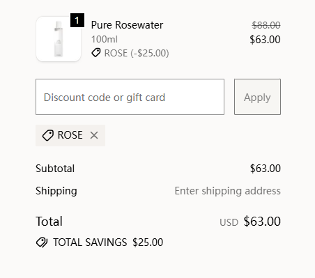 仅$63（原价$88）+免邮Chantecaille香缇卡官网玫瑰纯露100ml热卖