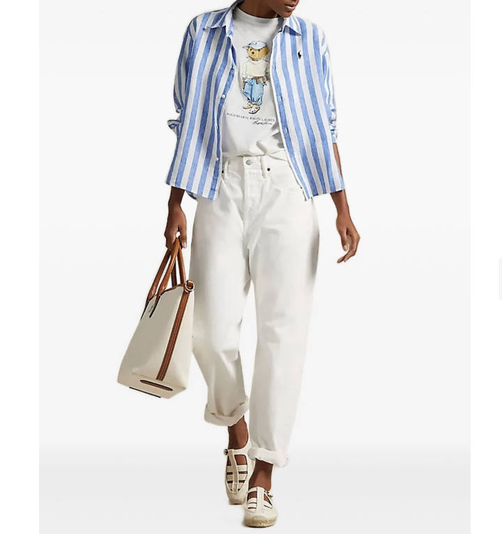 $197 (原价 $260) FARFETCH USA官网 Polo Ralph Lauren Bear-motif T恤8折特惠 