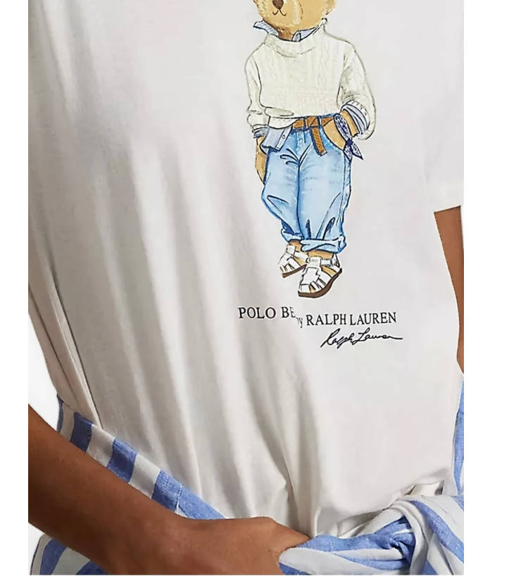 $197 (原价 $260) FARFETCH USA官网 Polo Ralph Lauren Bear-motif T恤8折特惠 