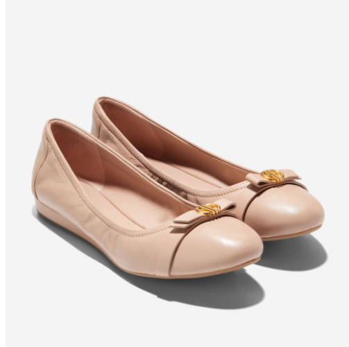 $79.95 (原价 $160) Cole Haan Tova 女士芭蕾平底鞋5折特惠 2色可选  