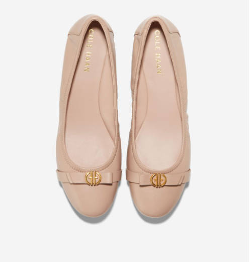 $79.95 (原价 $160) Cole Haan Tova 女士芭蕾平底鞋5折特惠 2色可选  