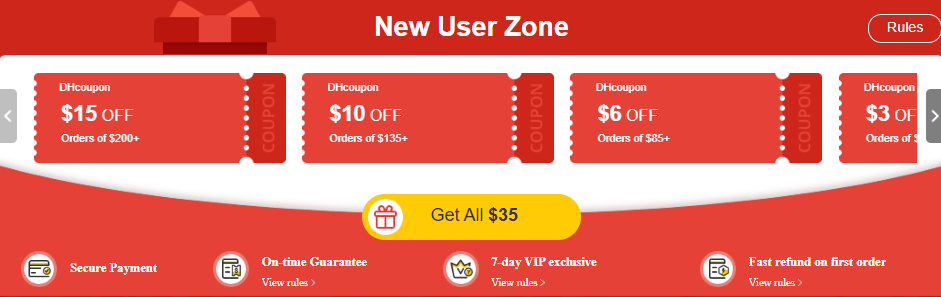 New User Coupon