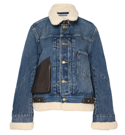The Denim Blouson Jacket (S$800) The Denim Blouson Jacket (S$800)